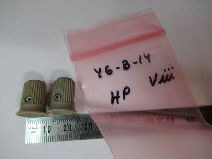 HP HEWLETT PACKARD SET OF PLASTIC KNOBS INSTRUMENT AS PICTURED Y6-B-14