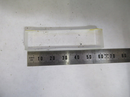 OPTICAL RECTANGULAR LENS OPTICS BI CONCAVE OPTICS  AS PICTURED S7-A-12