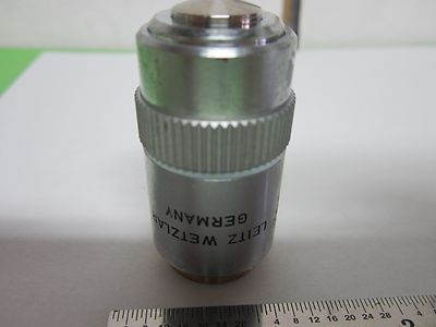 OPTISCHES MIKROSKOP [schmutzig] LEITZ-OBJEKTIV NPL 20X INFINITY OPTICS BIN#46-L-18