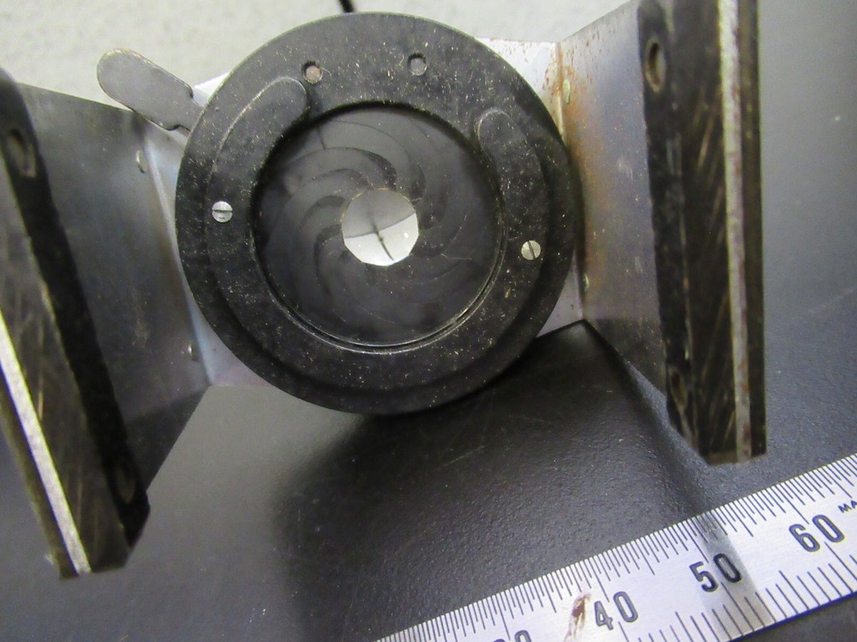 ANTIQUE SPENCER AO CONDENSER IRIS OPTICS MICROSCOPE PART AS PICTURED G8-A-64