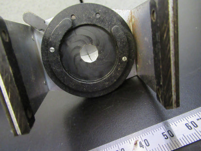 ANTIQUE SPENCER AO CONDENSER IRIS OPTICS MICROSCOPE PART AS PICTURED G8-A-64
