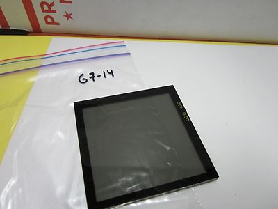 OPTICAL DENSITY 0.50 FILTER LASER OPTICS AS IS BIN#G7-14