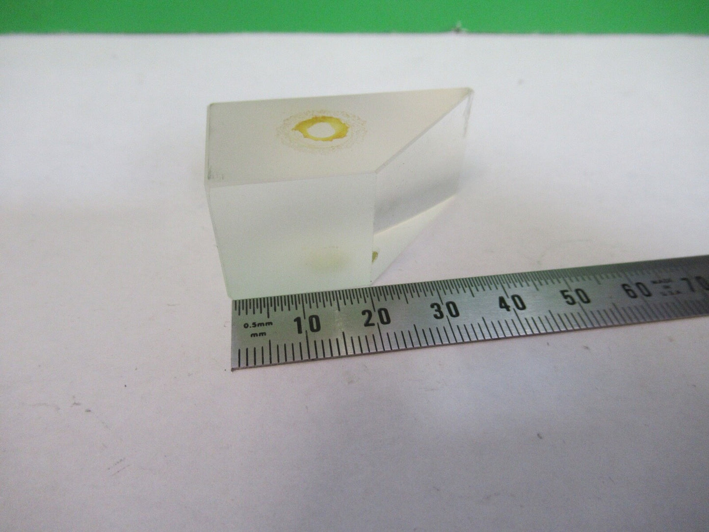 BAUSCH LOMB GLASS PRISM HEAD OPTICS MICROSCOPE PART as pictured H3-B-13