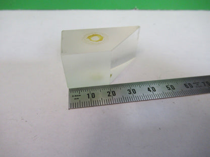 BAUSCH LOMB GLASS PRISM HEAD OPTICS MICROSCOPE PART as pictured H3-B-13