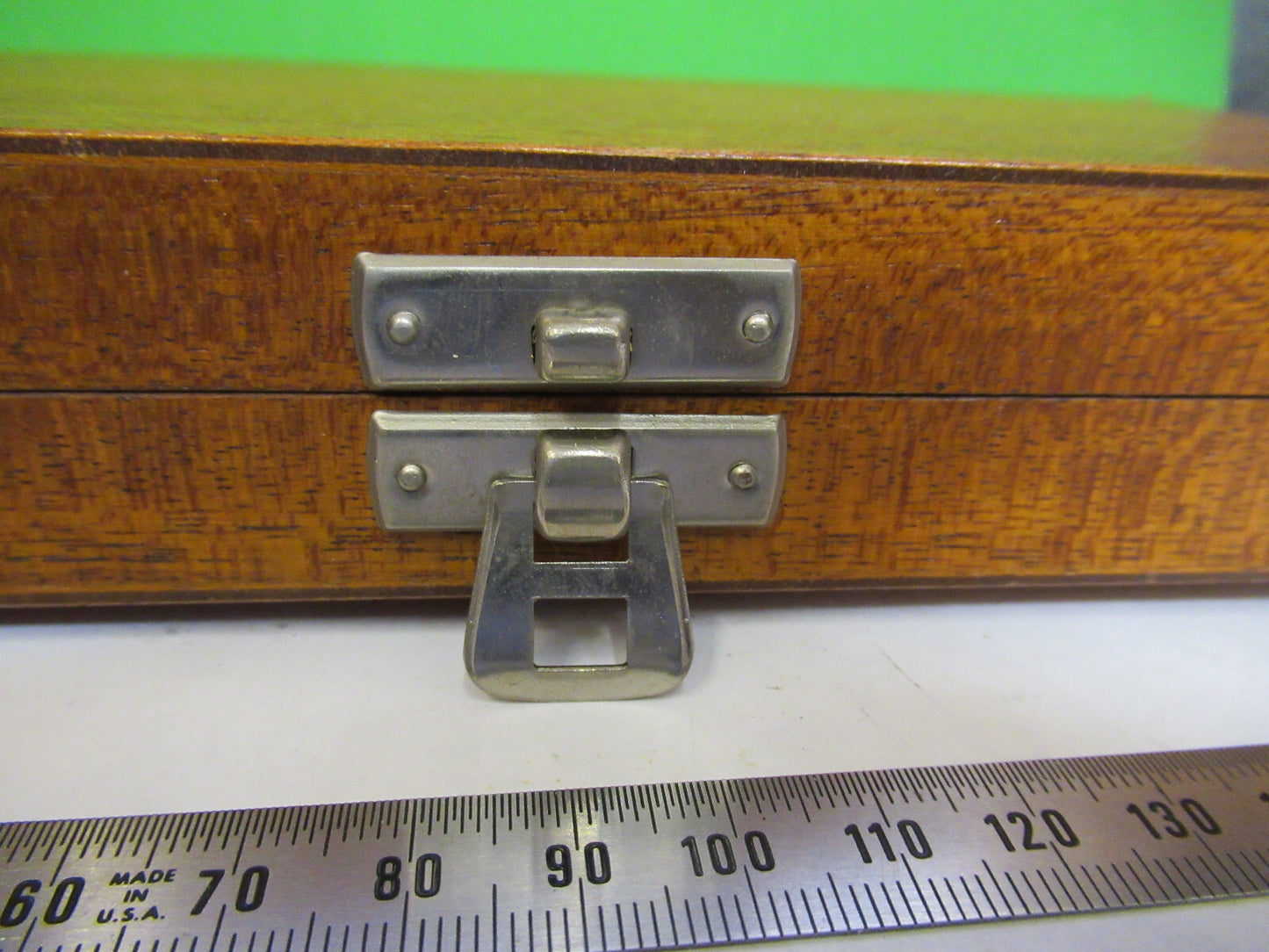 Empty Brüel & Kjær Denmark Mahogany Wood Box Instrument