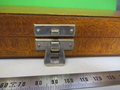 Empty Brüel & Kjær Denmark Mahogany Wood Box Instrument