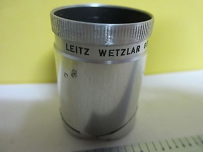 MIKROSKOPTEIL OBJEKTIV LEITZ ELMAR 2.8X [grob gebogen] OPTIK WIE BESEHEN BIN#T9-15