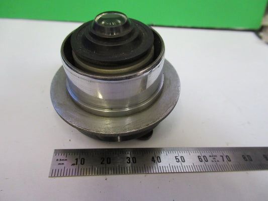 Ernst Leitz Wetzlar Condenser + Iris Antique Microscope Part