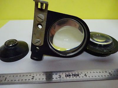 FÜR TEILE MIKROSKOP PART LOT LENS ILLUMINATOR ?? OPTIKBEHÄLTER #X5-19