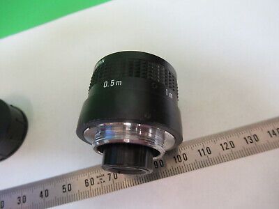 COSMICAR TV LENS INSPECTION 16mm OPTICS MICROSCOPE PART AS PICTURED &Q9-A-132