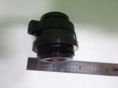 MICROSCOPE PART DIAPHRAGM IRIS VERTICAL ILLUMINATOR OPTICS AS IS B#B1-F-A-7