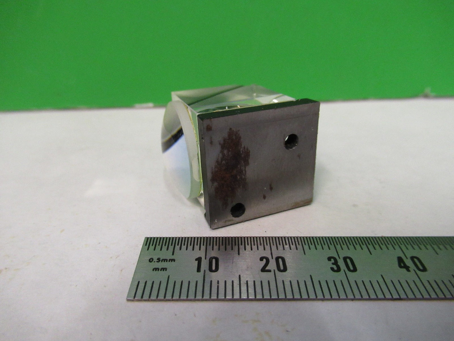 ZEISS GERMANY GLASS PRISM OPTICS MICROSCOPE PART AS PICTURED V8-B-15
