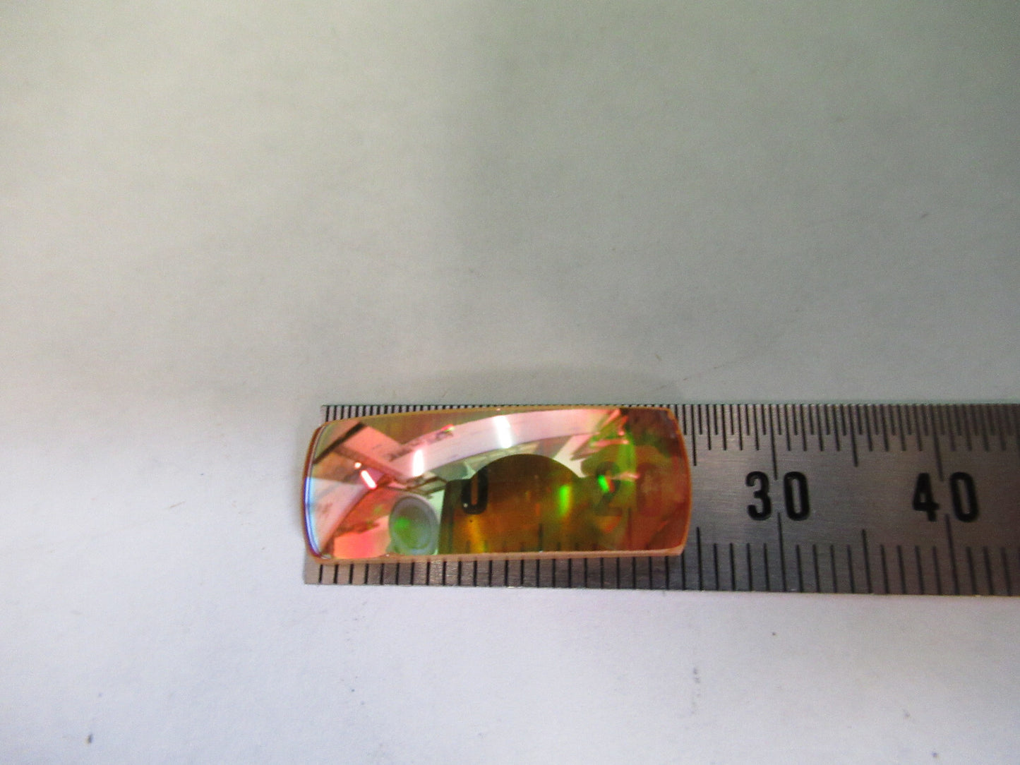 RECTANGULAR OPTICAL INFRARED ZnSe  PL-CX LENS LASER OPTICS AS PICTURED X7-A-103