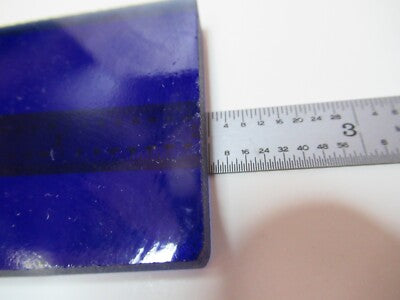 Optical Glass Blue Filter Rough Raw Block 590 Laser Optics