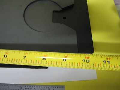 MICROSCOPE PART STAGE TABLE for WAFERS OPTICS AS IS BIN#U3