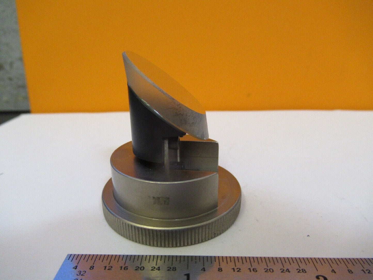 OLYMPUS JAPAN OPTICAL MOUNTED MIRROR MICROSCOPE PART as pictured &A2-A-62