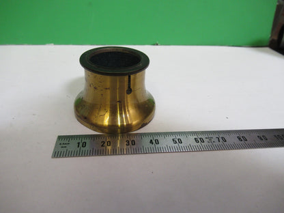 ANTIQUE BRASS UK HENRY CROUCH LONDON MICROSCOPE PART AS PICTURED T6-A-36