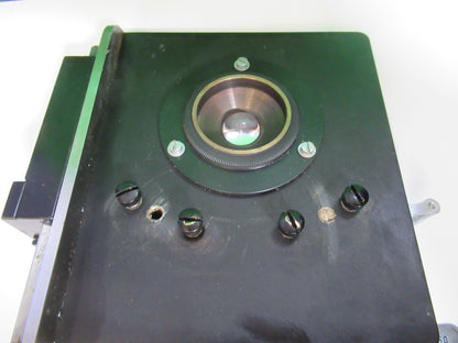 ANTIQUE BAUSCH LOMB STAGE XY TABLE MICROSCOPE PART AS PICTURED W9-B-52
