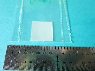 OPTICAL CUBIC ZIRCONIA BLANK MIL SPEC LASER OPTICS BIN#B2-12