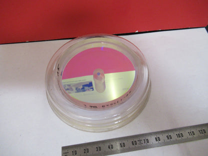 Optical Flat Fused silica Holed Laser Optics Dichroic Coated