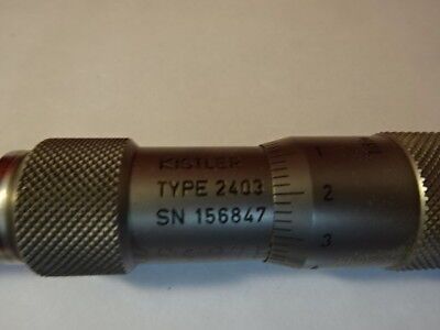 KISTLER 2403 + 2455 CALIBRATOR for PRESSURE PIEZOELECTRIC SENSOR AS IS A1-FT-16B