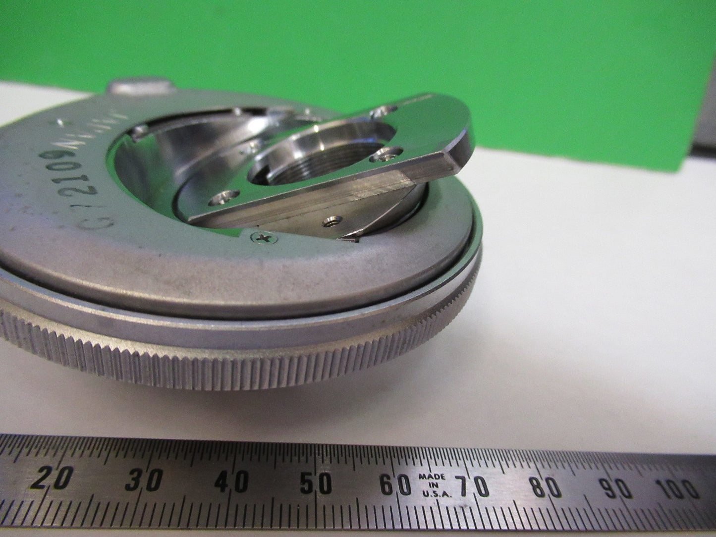 OLYMPUS JAPAN PENTA NOSEPIECE BH MICROSCOPE PART AS PICTURED Y3-B-21