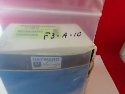 HAYWARD PLASTIC VALVE 1" PVC EPDM TB1100STE BALL VALVE  AS IS #F3-A-10