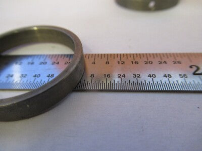 OPTICAL RING LOT EYEPIECE HOLDER MICROSCOPE PART OPTICS AS IS &3K-A-08