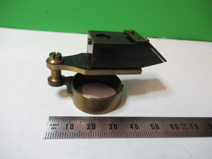 ANTIQUE BRASS NACHET PARIS PROJECTION PRISM ASSEMBLY MICROSCOPE PART X2-A-14