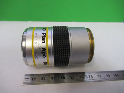 MITUTOYO APO PLAN OPTICS 10X INFINITY OBJECTIVE 378-833 MICROSCOPE PART U8-B-09