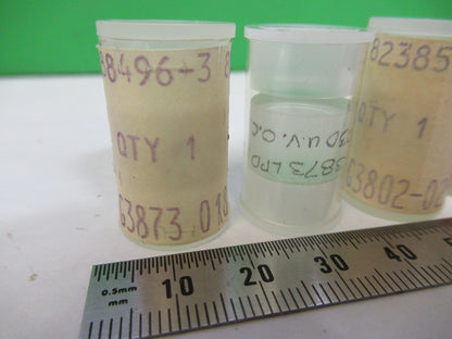 LOT OPTICAL SPECTRA PHYSICS COATED LENS PHOTONICS OPTICS 15x10mm as pic T3-FT-90