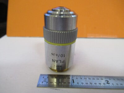 Ernst Leitz Germany Objective 10X /160 Microscope Part Optics