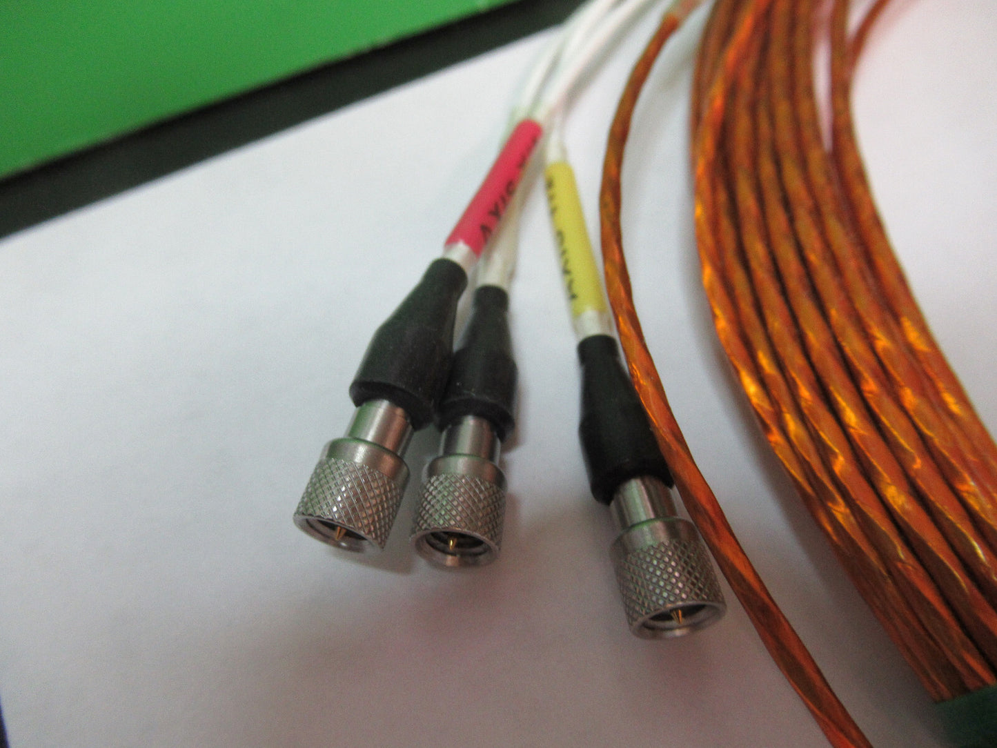 PIEZOTECH 50 FEET LOW OUTGAS TRIAXIAL CABLE for ACCELEROMETER PIC S8-A-61