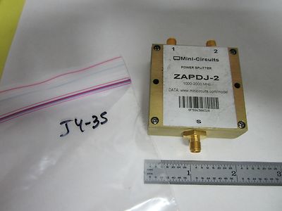 MINI CIRCUITS ZAPDJ-2 POWER SPLITTER 2GHz RF MICROWAVE FREQUENCY AS IS BIN#J4-35
