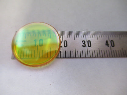 OPTICAL ZnSe ZINC SELENIDE INFRARED LENS PL-CX IR OPTICS AS PICTURED U8-A-76