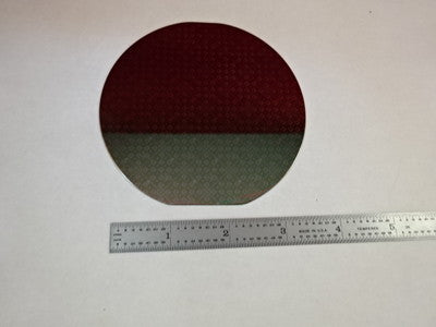 SILICON WAFER WITH COMPONENTS DEVICES COLLECTABLE PART AS PICTURED &Z7-19
