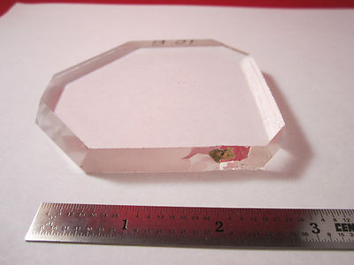 LARGE SYNTHETIC QUARTZ SLAB SINGLE CRYSTAL #1-7-7  BIN#1