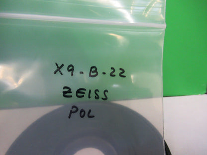 ZEISS GERMANY POL ROTABLE STAGE TABLE MICROSCOPE PART AS PICTURED X9-B-22
