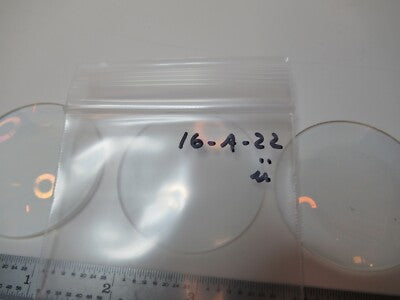 Optical Lot 3 Ea Glass Lenses BiCX Laser Optics