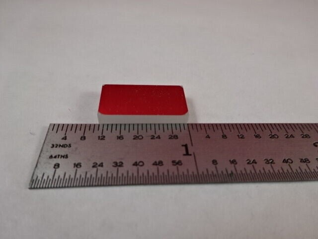 OPTICAL MINI RECTANGULAR GLASS MIRROR OPTICS AS PICTURED &7C-A-01