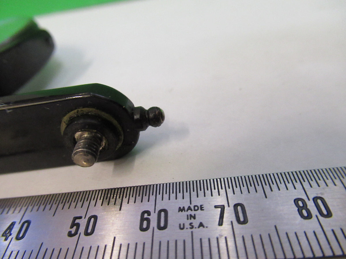 ANTIQUE BAUSCH LOMB MIRROR ASSEMBLY MICROSCOPE PART OPTICS AS PICTURED S1-B-57