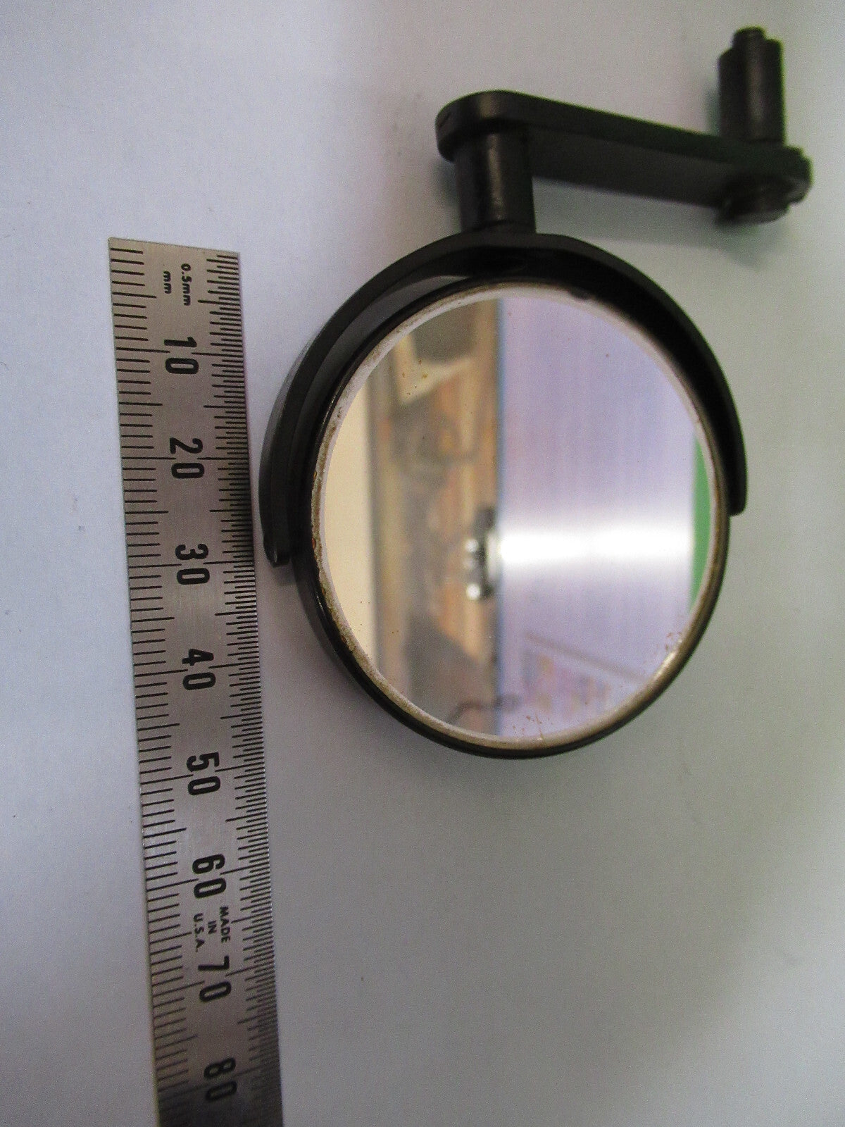 Antqiue American Optical Co. Spencer Lens Co. Mirror Assembly Optics Microscope Part