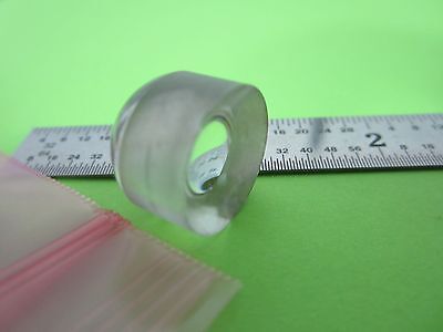 OPTICAL THICK CONCAVE CONVEX MINI LENS LASER OPTICS BIN#8Y-84