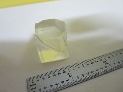 MICROSCOPE PART PRISM OPTICS AS IS BIN#U7-29