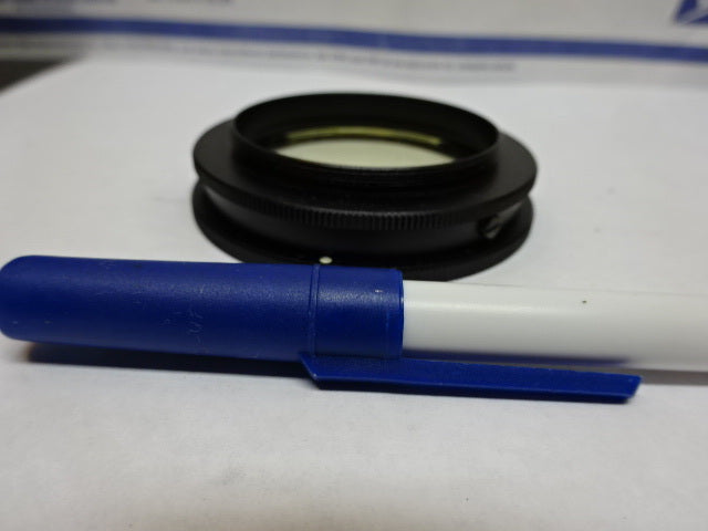 MICROSCOPE PART STEREO COVER LENS OPTICS AS IS #82-20