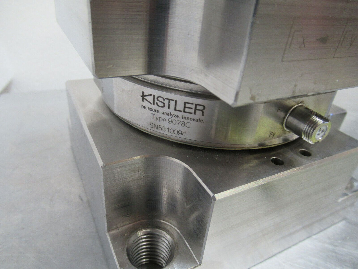 KISTLER huge triax FORCE LINK LOAD CELL 9078C SENSOR for dinamometer AS PICTURED
