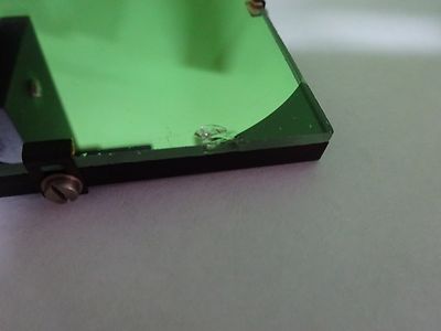 MICROSCOPE PART POLYVAR REICHERT LEICA MIRROR ASSEMBLY OPTICS AS IS BIN#W2-07