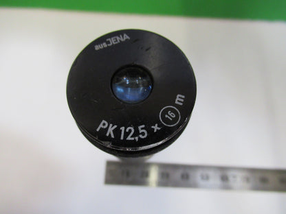 AUSJENA GERMANY EYEPIECE PK 12.5X OCULAR MICROSCOPE PART AS PICTURED X4-A-86