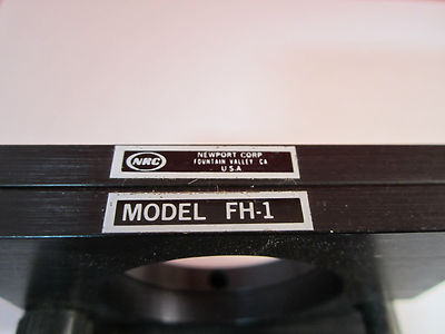 Optical Newport Model FH-1 Fixture for Laser Optics
