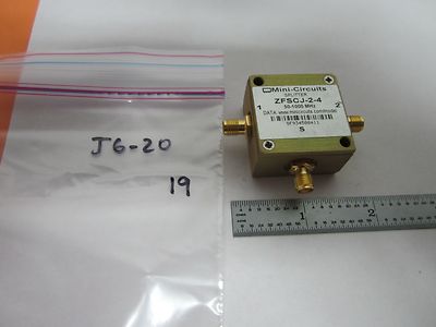 MINI CIRCUITS ZFSCJ-2-4 POWER SPLITTER GHz RF MICROWAVE FREQUENCY BIN#J6-20
